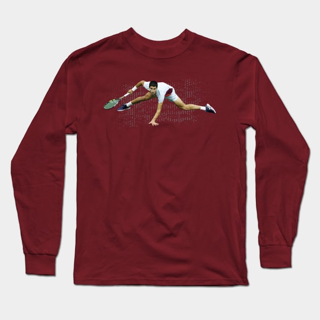 Carlos Alcaraz Long Sleeve T-Shirt by Nagorniak